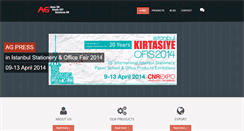 Desktop Screenshot of agediciones.com
